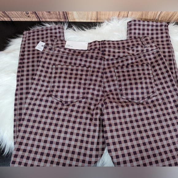 Liz Claiborne Sara slim leg mid rise soft stretch tummy control size 14 NWT - Picture 8 of 11